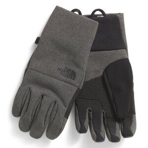 NEW THE NORTH FACE Apex Etip Gloves Tnf Dark Grey Heather for women 267mn